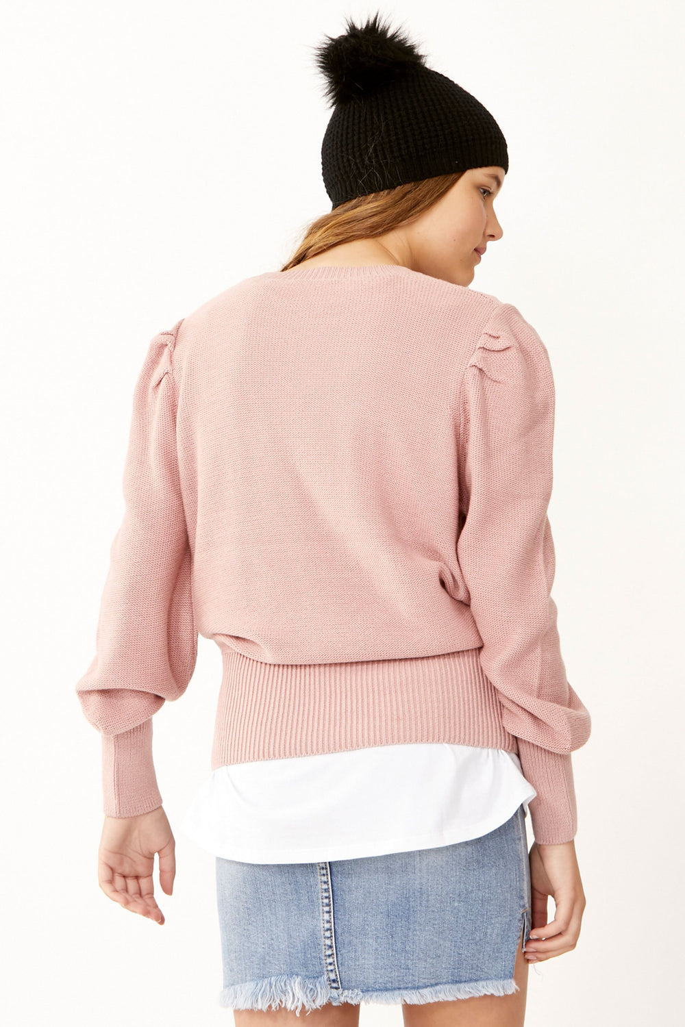 [TEST] Kids Gabby Puff Sleeve Knit