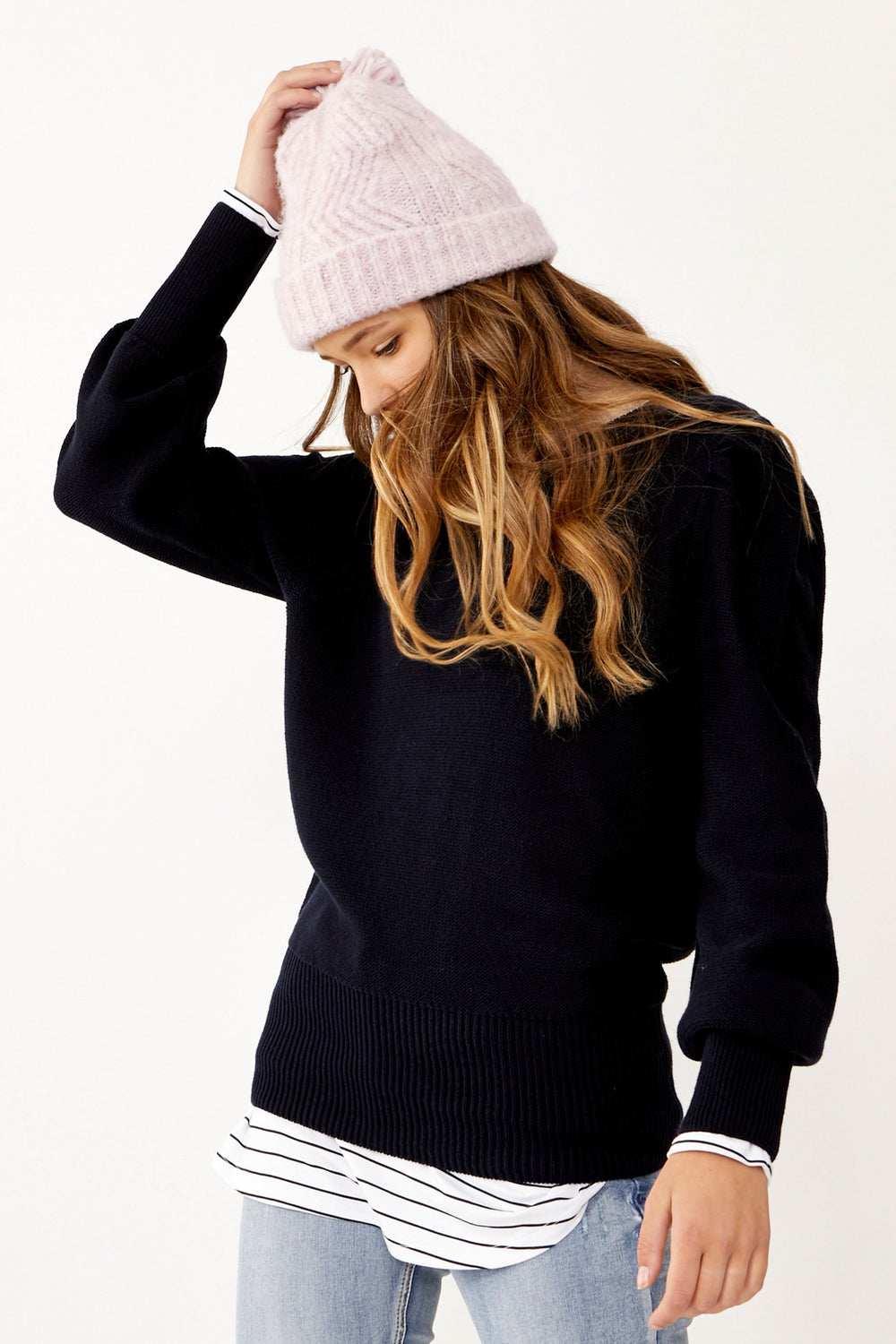 [TEST] Kids Gabby Puff Sleeve Knit