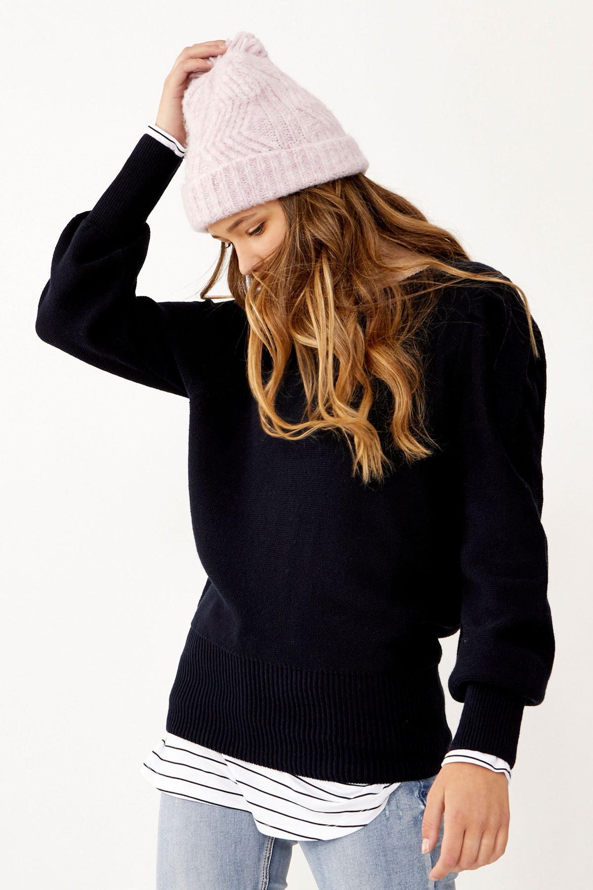 [TEST] Kids Gabby Puff Sleeve Knit