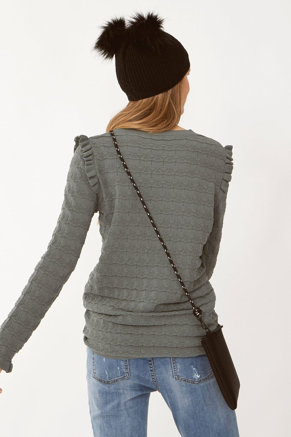 [TEST] Kids Chiara Ruffle Detail Knit