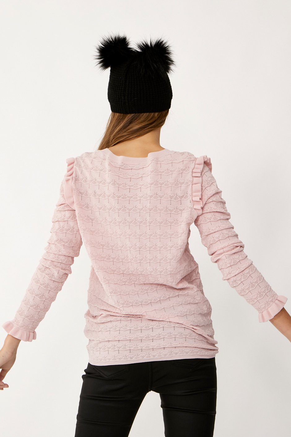 [TEST] Kids Chiara Ruffle Detail Knit