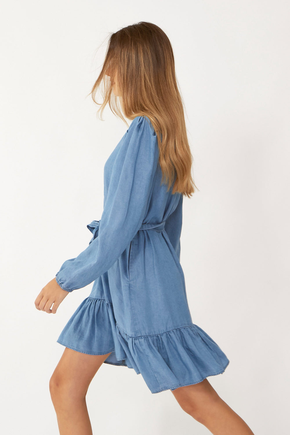[TEST] Kids Jasmine Chambray Dress