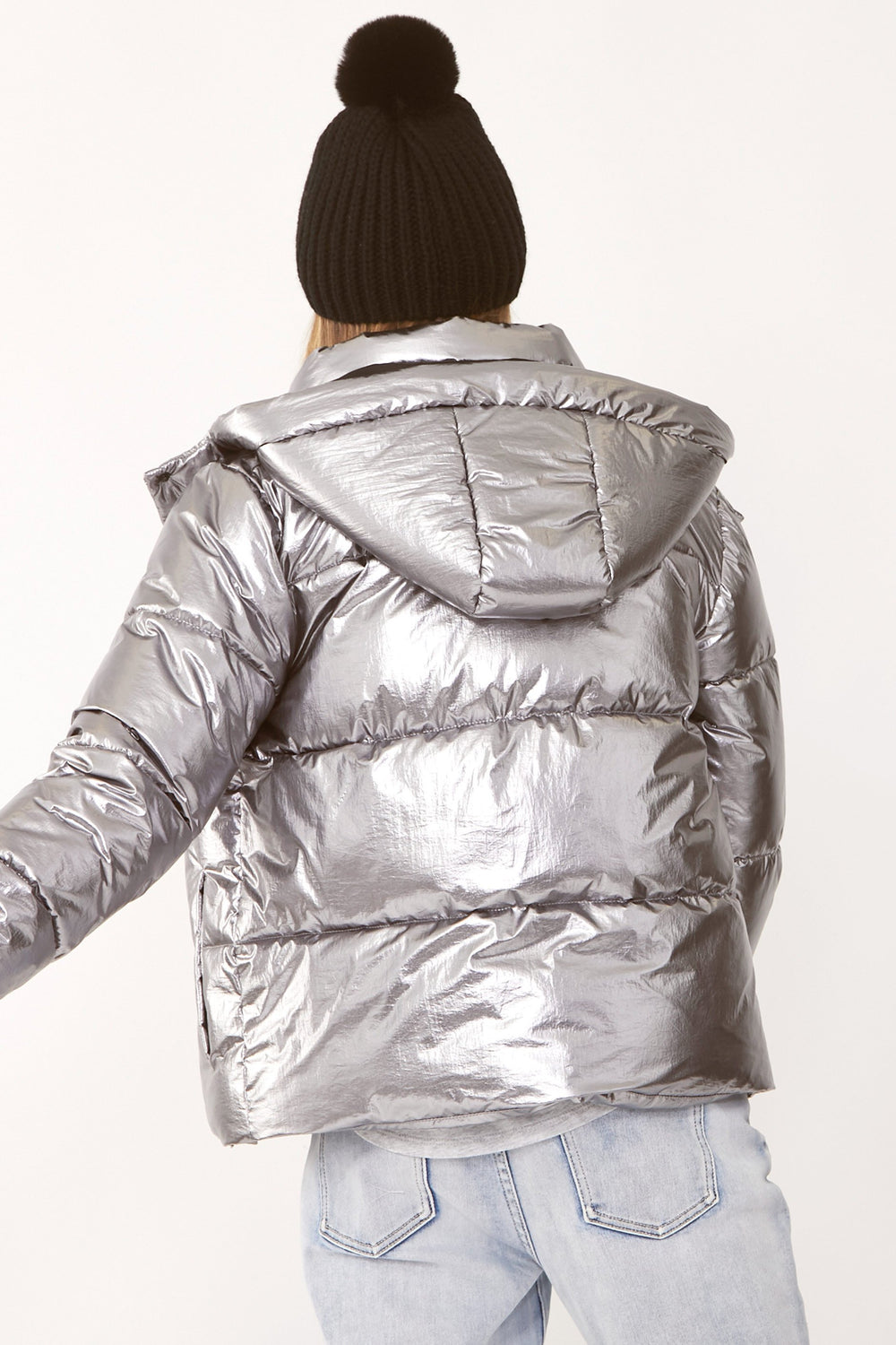 [TEST] Kids Loren Crop Hooded Puffer