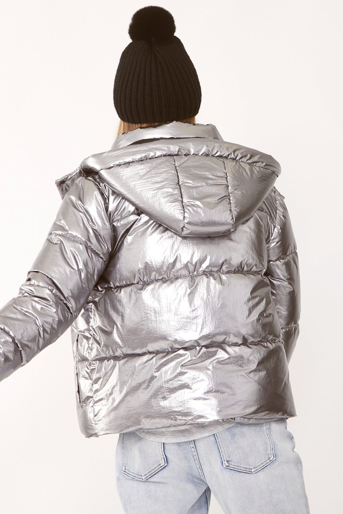 [TEST] Kids Loren Crop Hooded Puffer