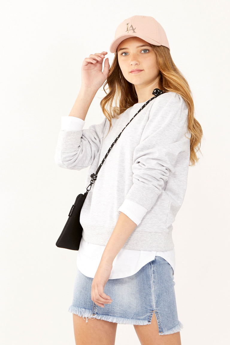 [TEST] Kids Ayla Puff Sleeve Sweat