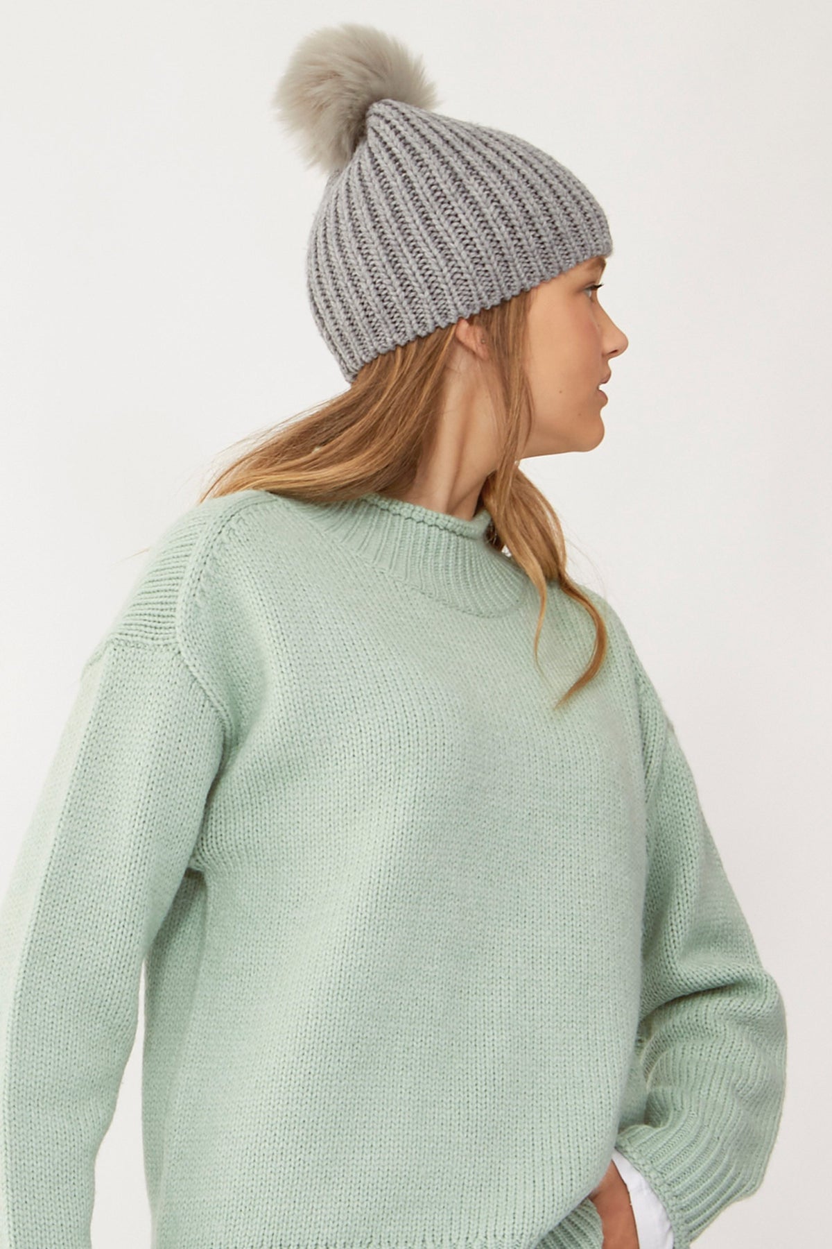 [TEST] Girls Single Pom Beanie