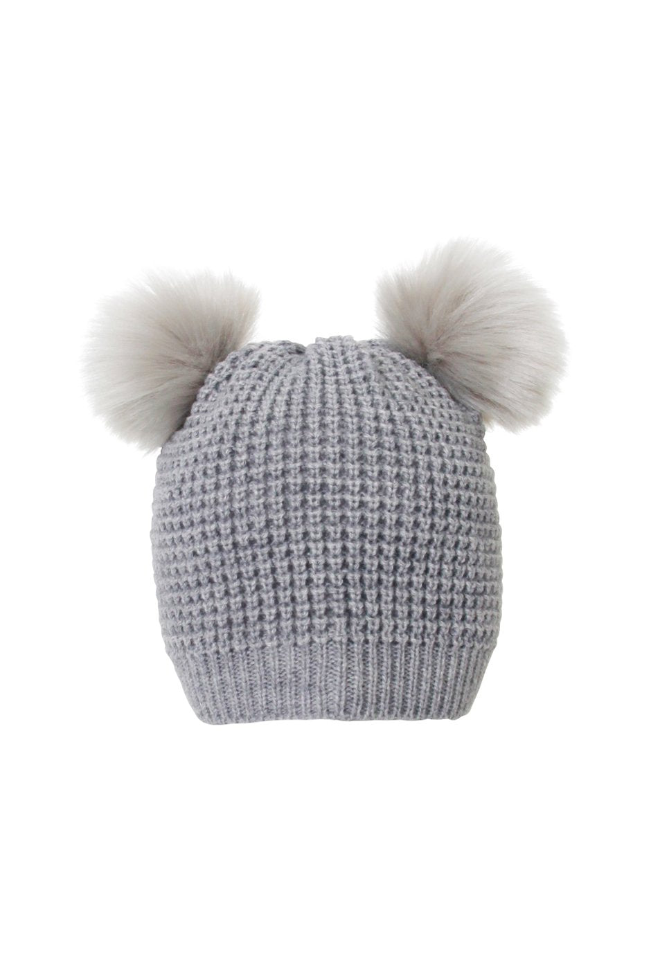 [TEST] Girls Double Pom Beanie