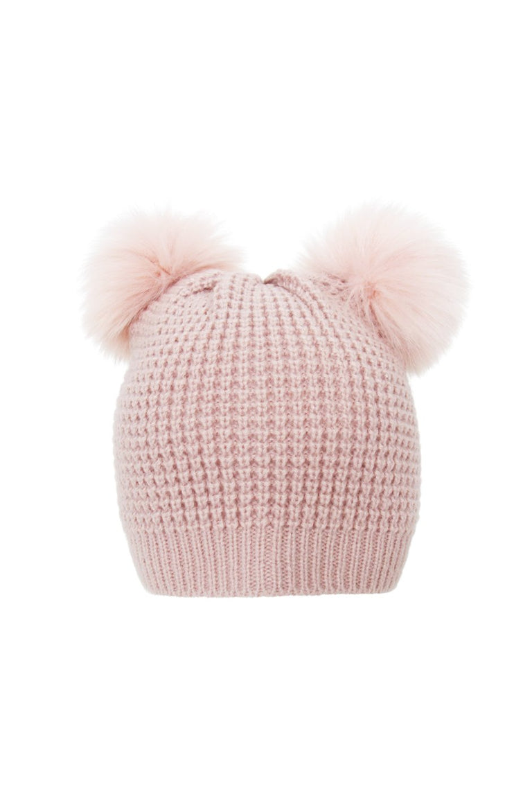 [TEST] Girls Double Pom Beanie