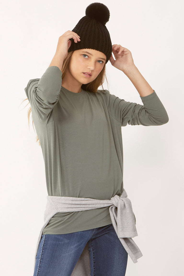 [TEST] Kids Innika Sleeve Detail Top
