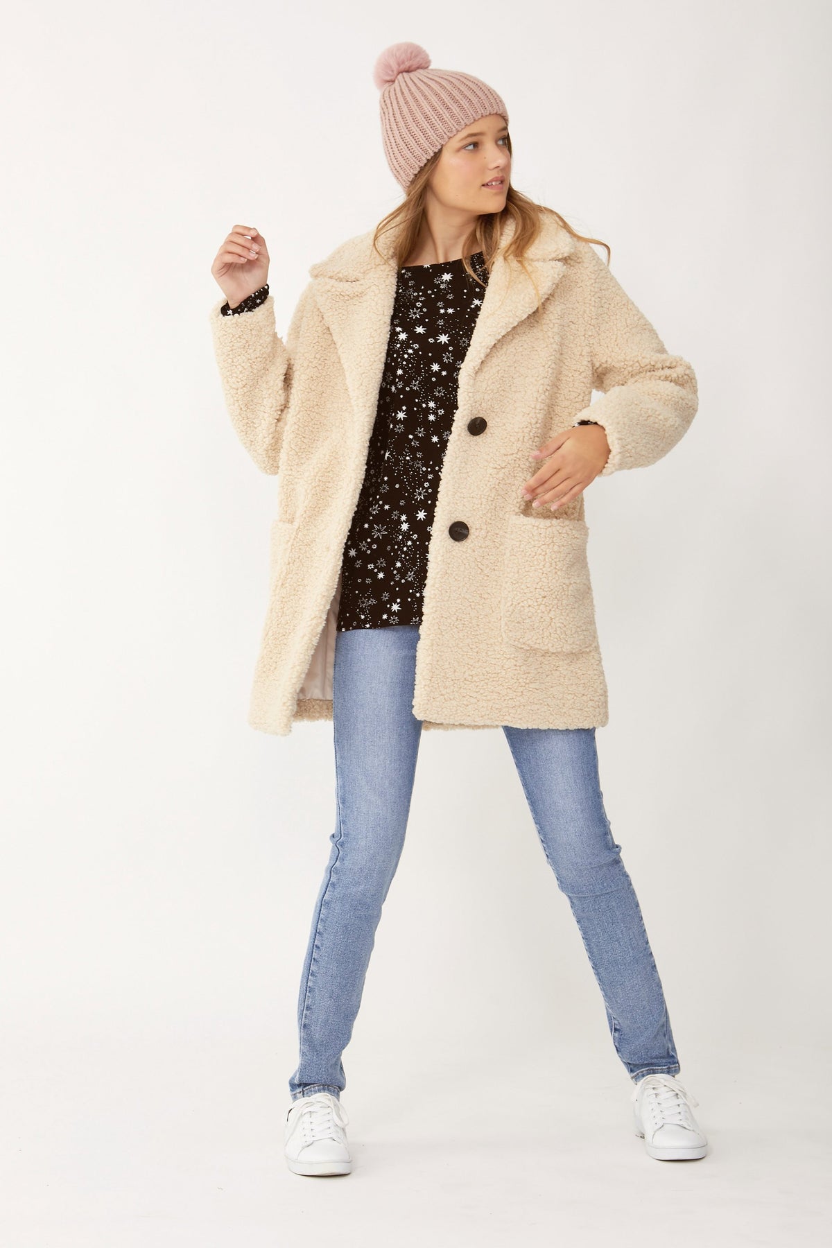 [TEST] Kids Bonnie Teddy Coat
