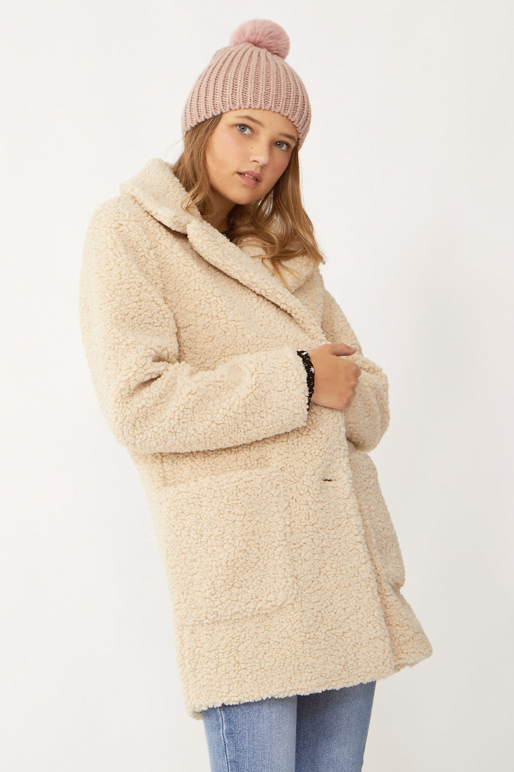 [TEST] Kids Bonnie Teddy Coat