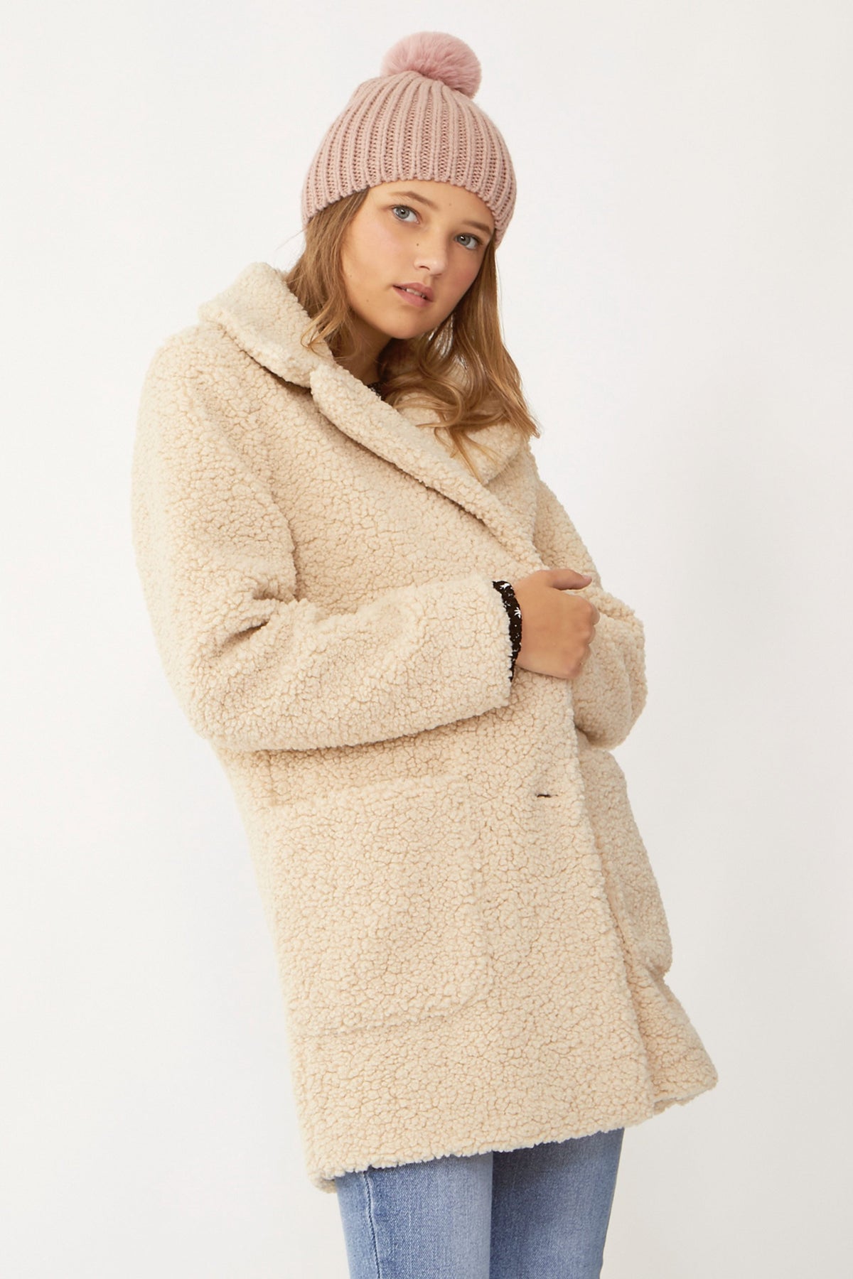 [TEST] Kids Bonnie Teddy Coat