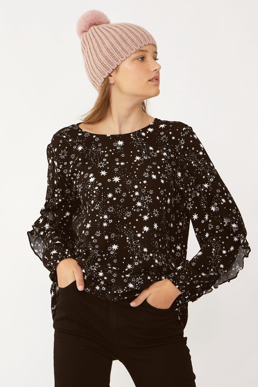 [TEST] Kids Marni Ruffle Sleeve Top