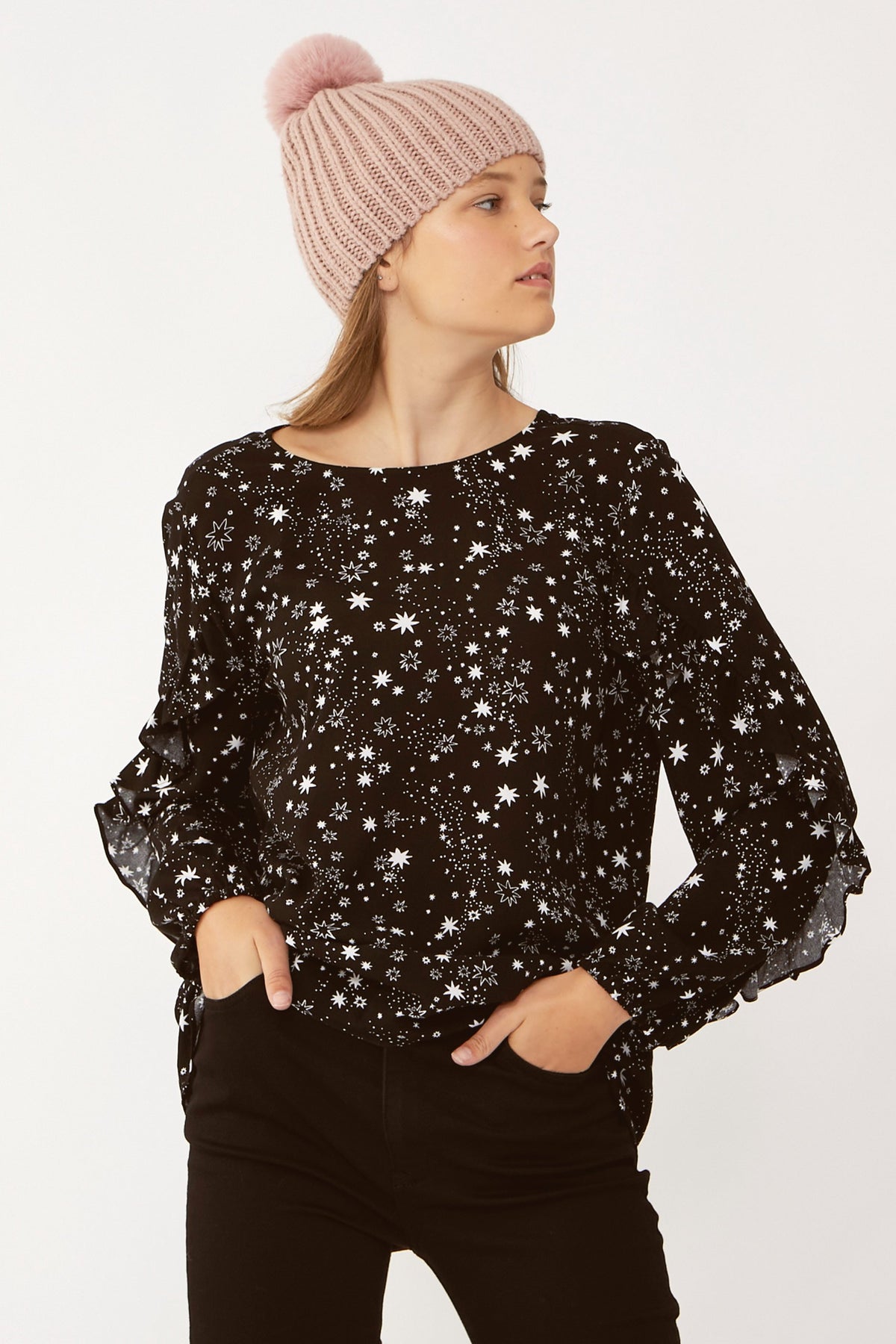 [TEST] Kids Marni Ruffle Sleeve Top