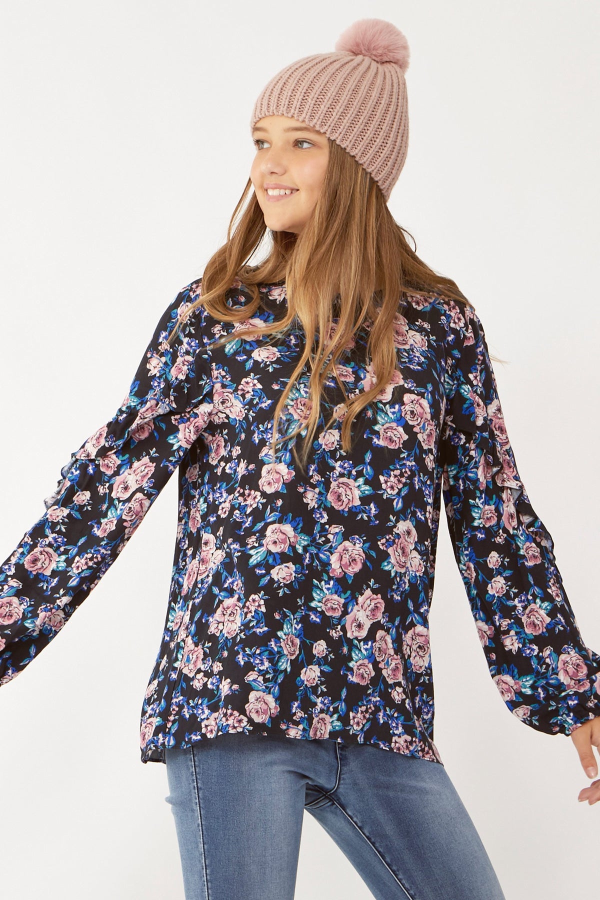 [TEST] Kids Marni Ruffle Sleeve Top