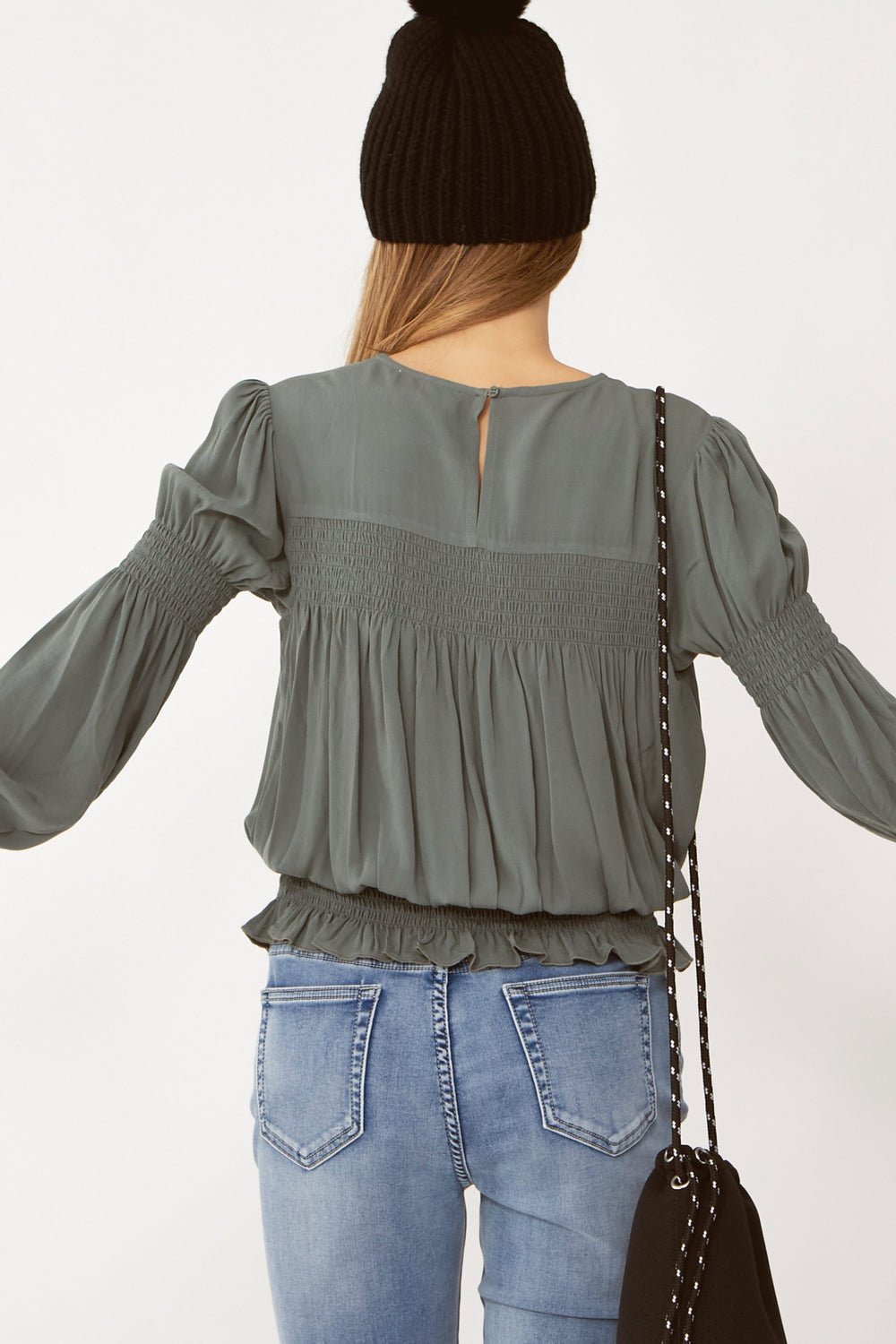[TEST] Kids Charlotte Shirred Top