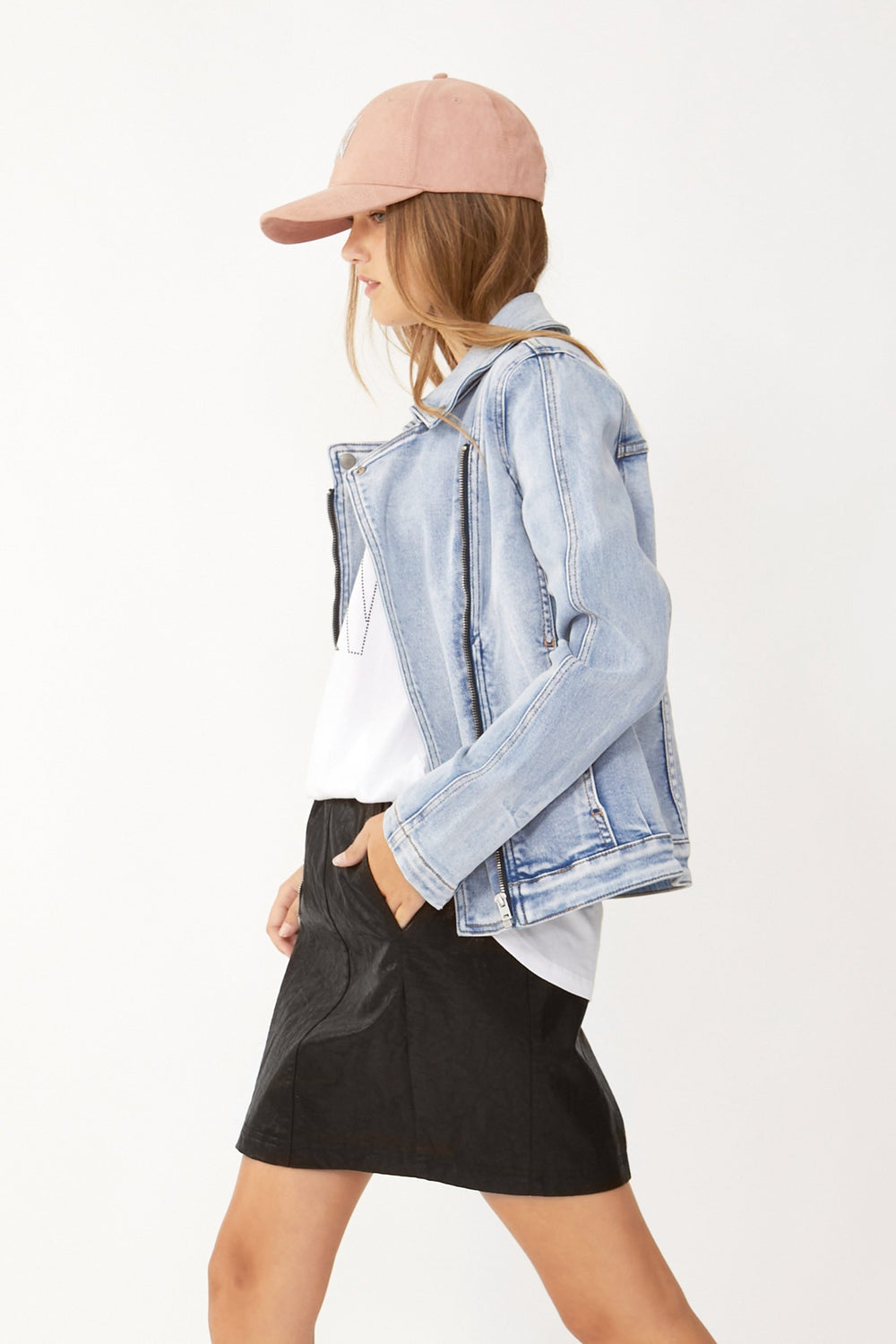 [TEST] Kids Peyton PU Skirt