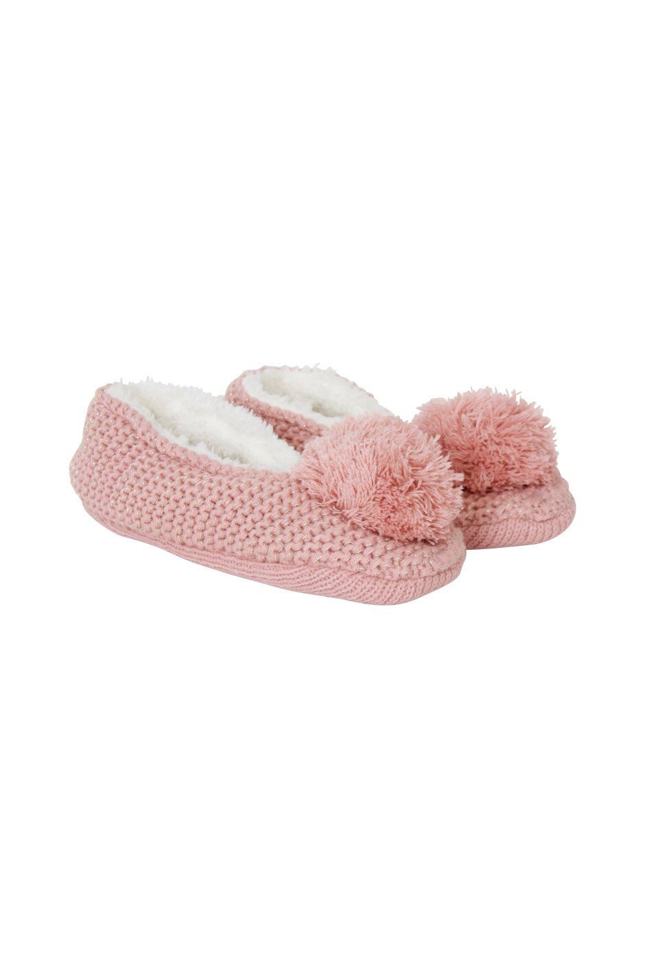 [TEST] Girls Astrid Pom Slippers