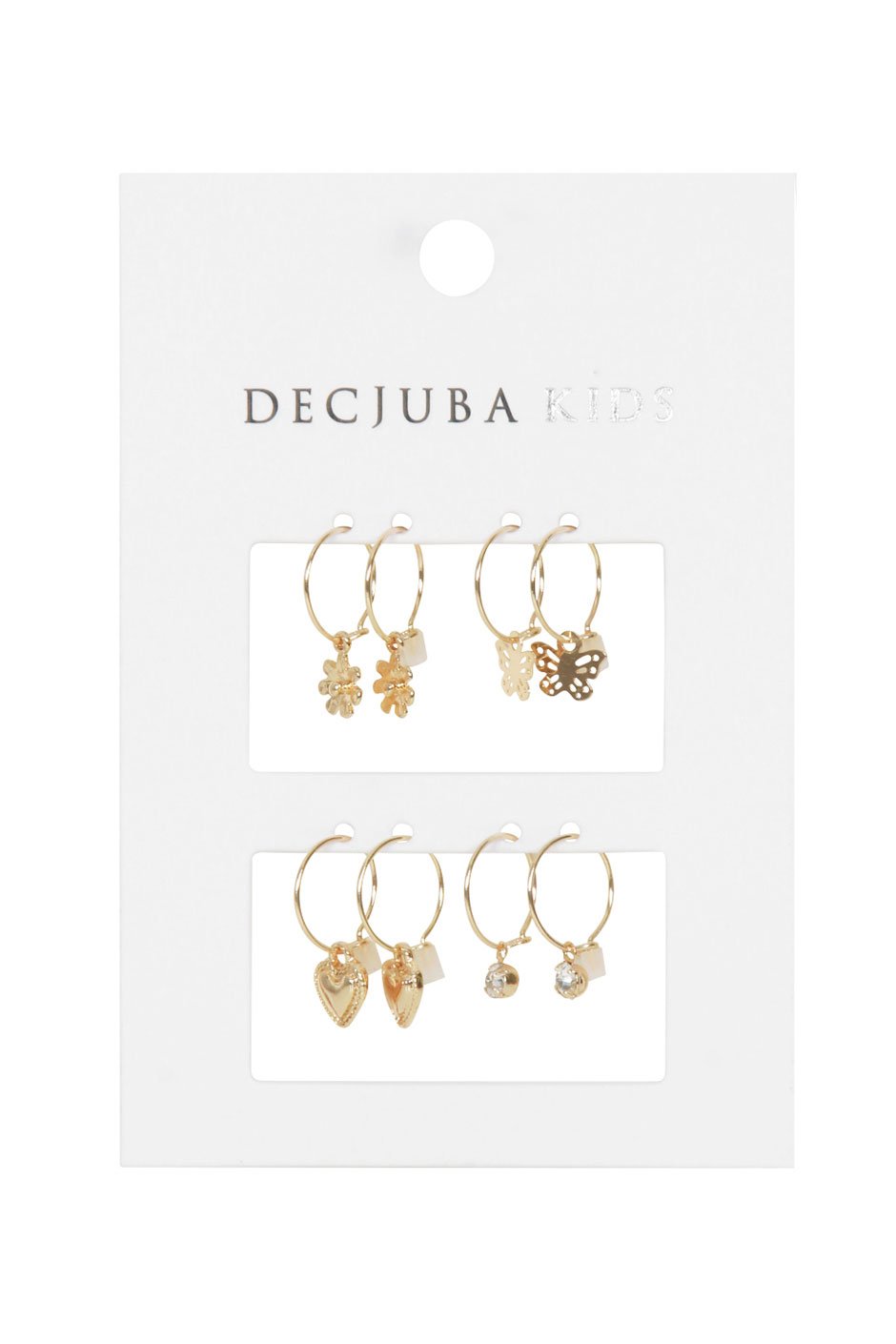 [TEST] Kids Blake Hoop Earring 4 Pack