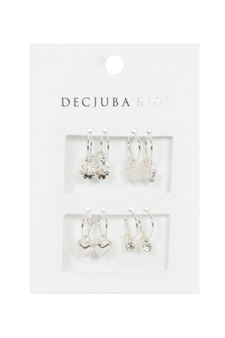 [TEST] Kids Blake Hoop Earring 4 Pack
