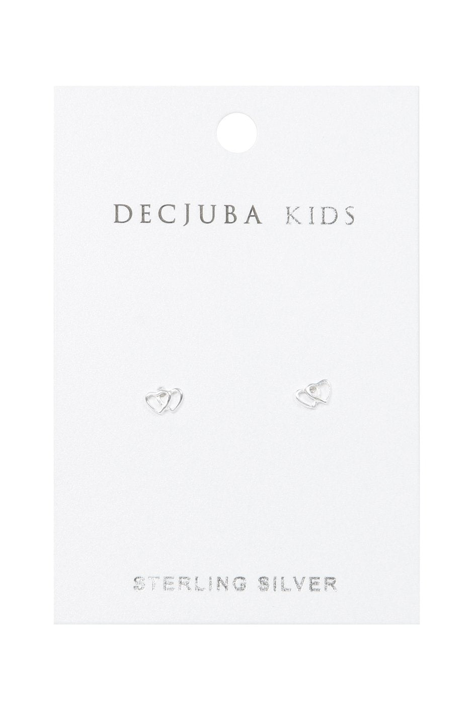 [TEST] Kids Double Heart Studs