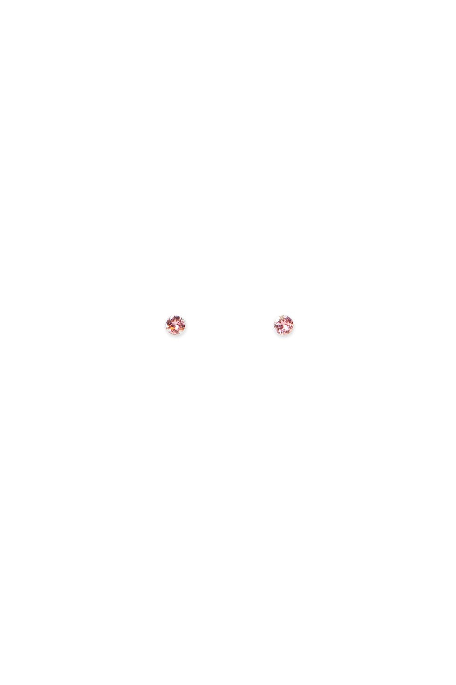 [TEST] Kids 4mm Pink Dia Stud