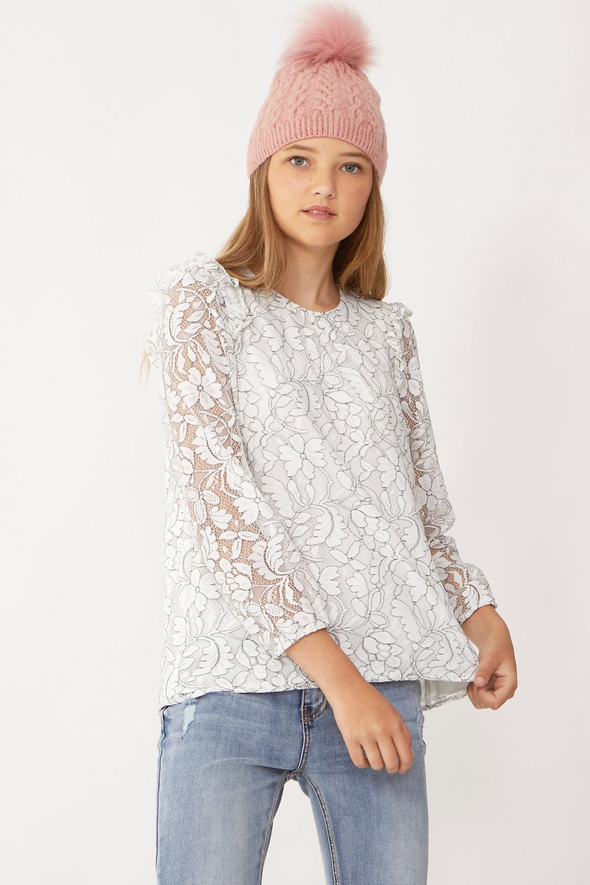 [TEST] Kids Lori Lace Top