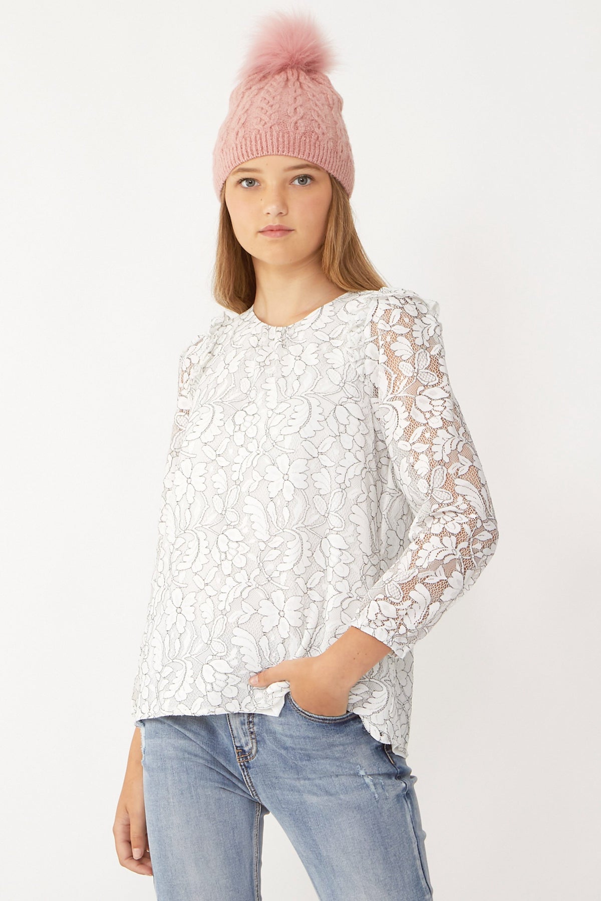 [TEST] Kids Lori Lace Top