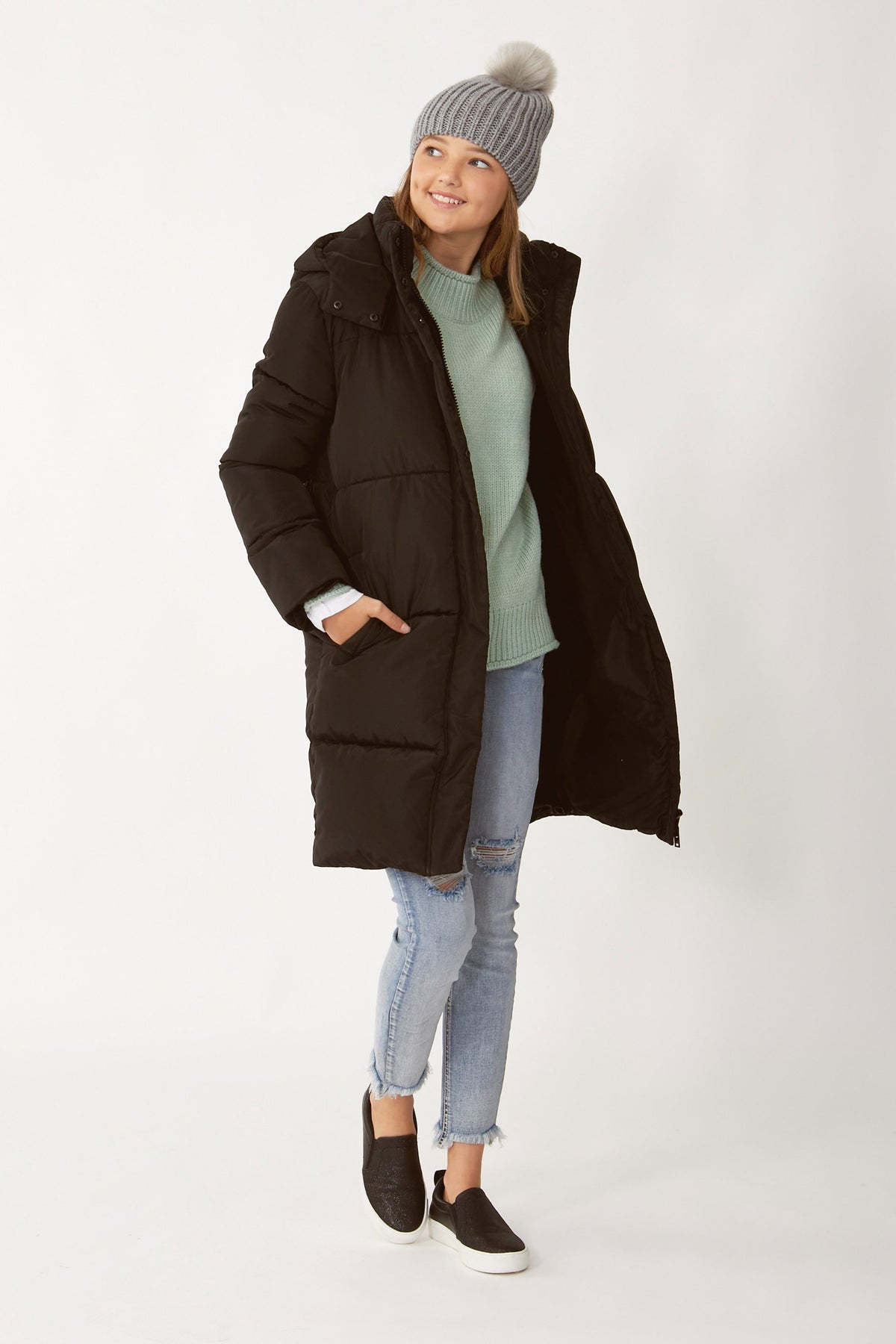 [TEST] Kids Mari Oversized Roll Neck