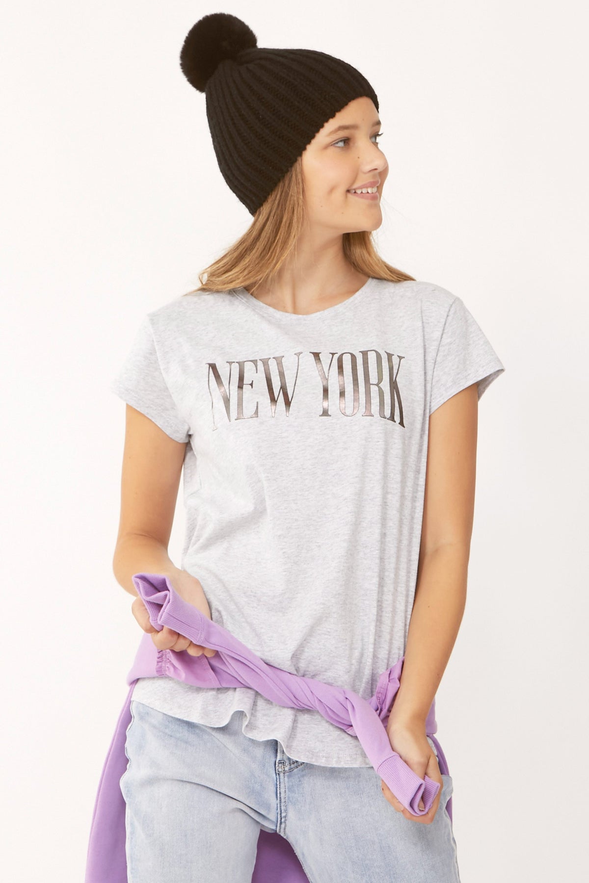 [TEST] Kids New York Foil Tee