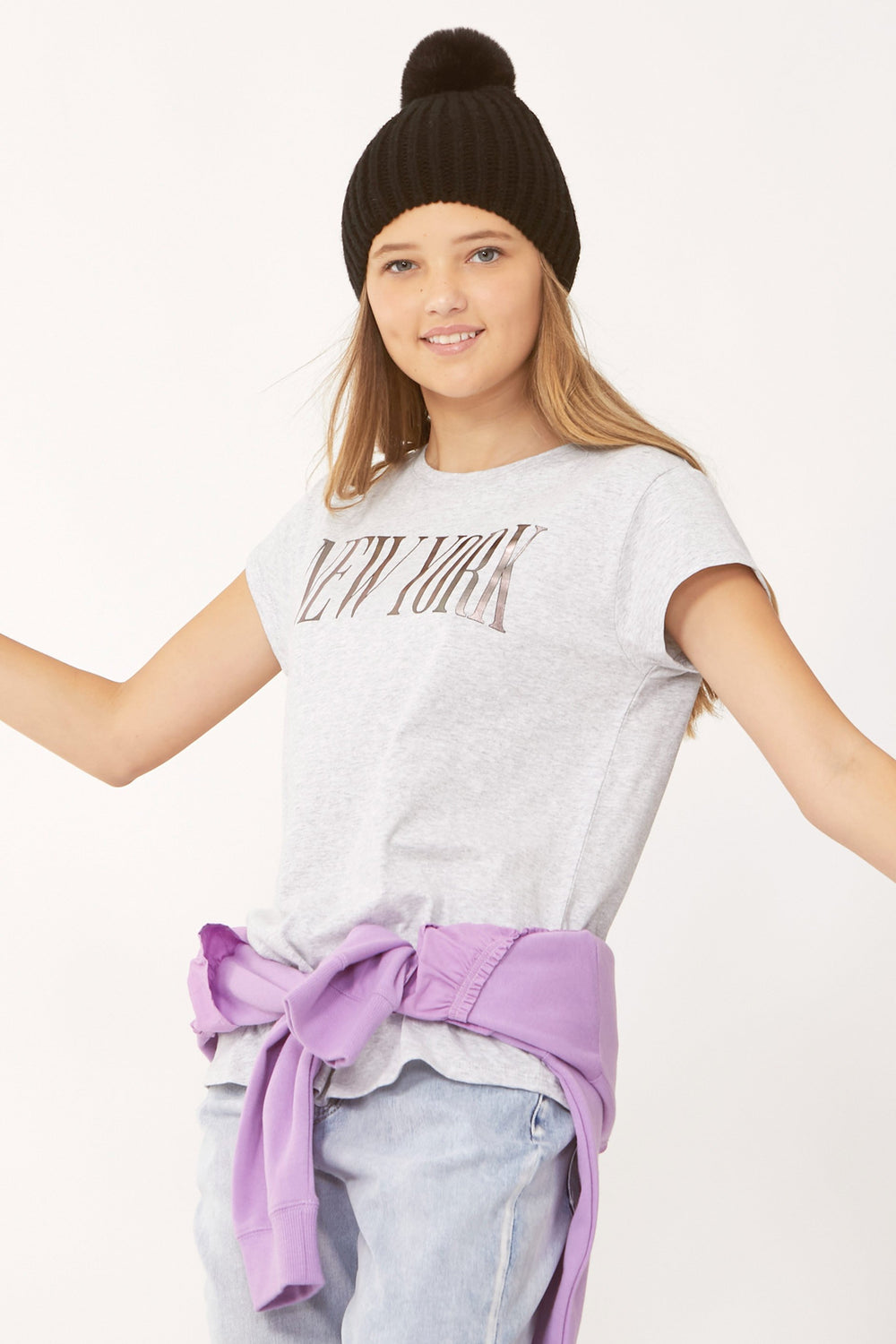 [TEST] Kids New York Foil Tee