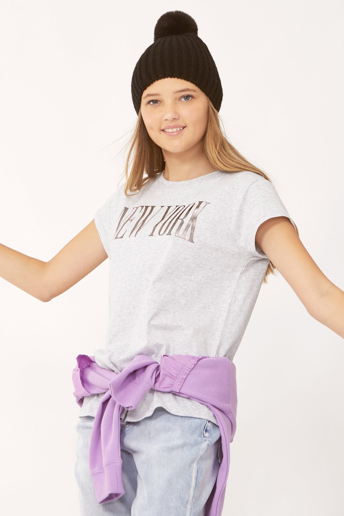 [TEST] Kids New York Foil Tee