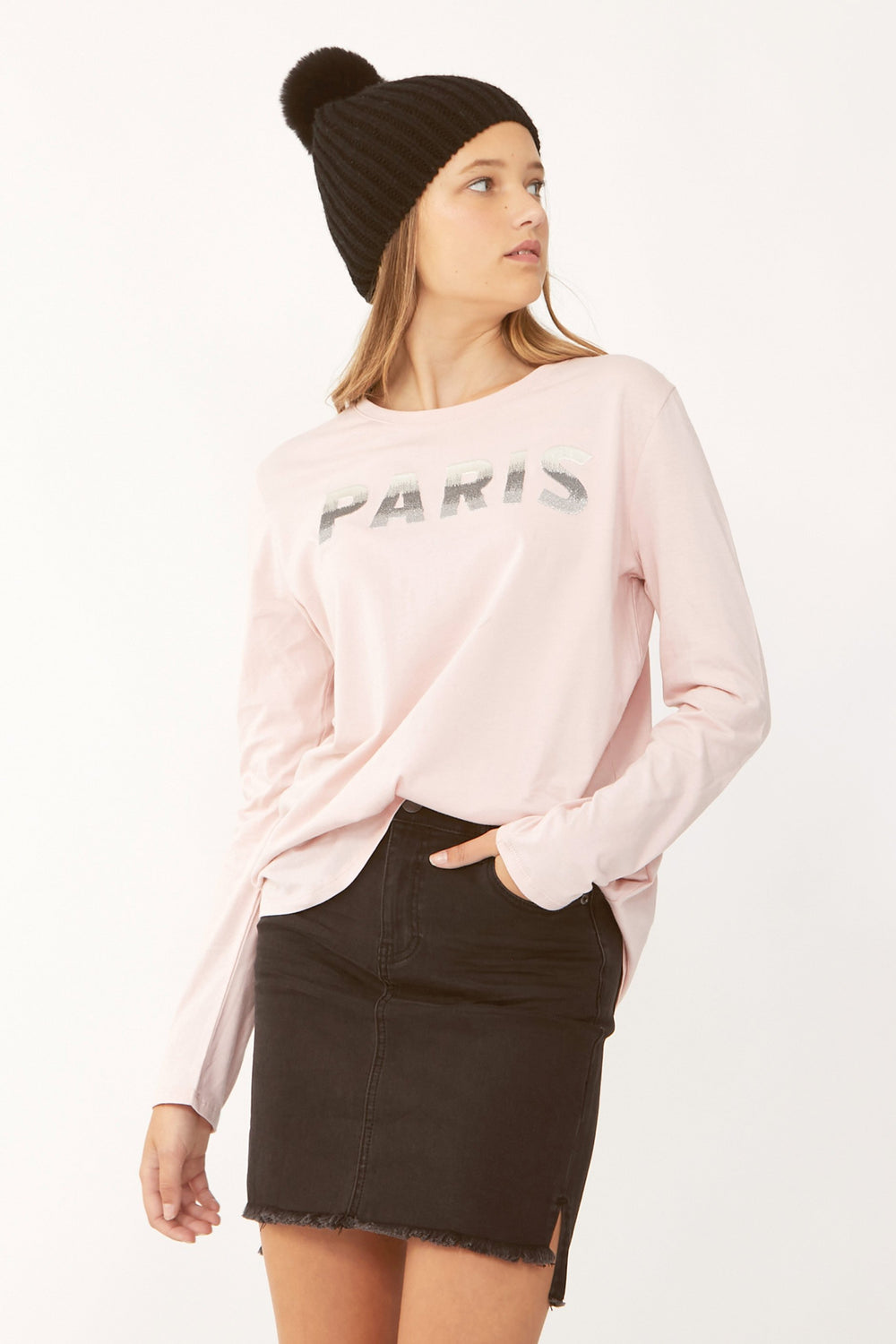 [TEST] Kids Paris Shadow Long Tee