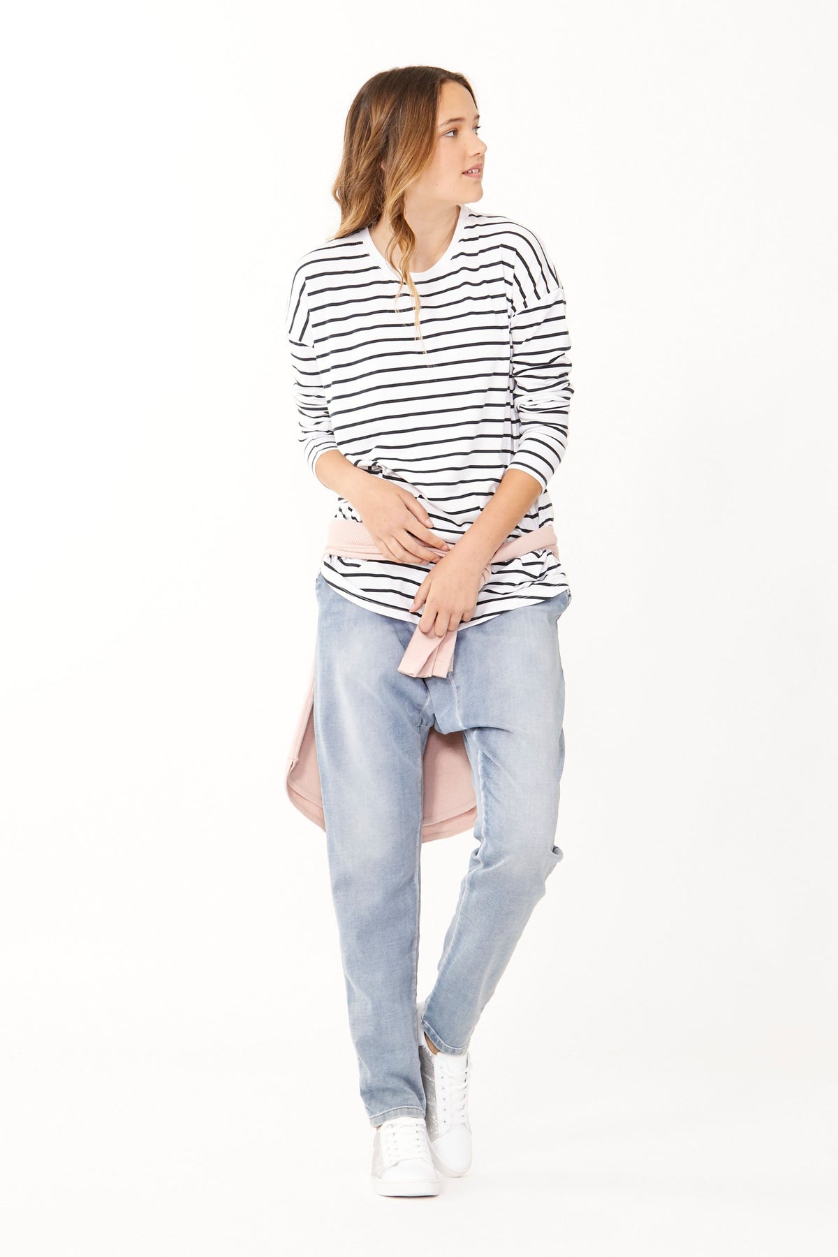 [TEST] Kids Autumn Long Stripe Top