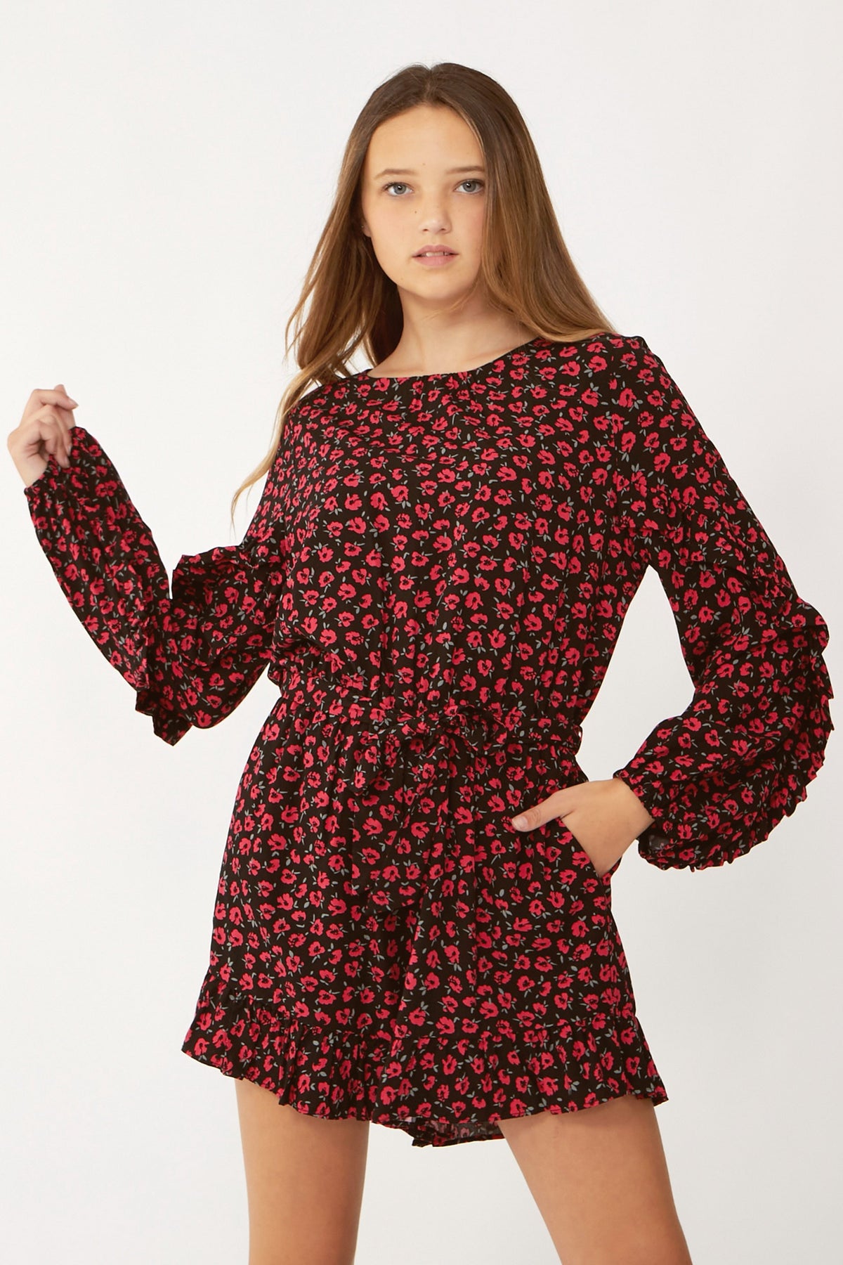 [TEST] Kids Connie Ruffle Playsuit