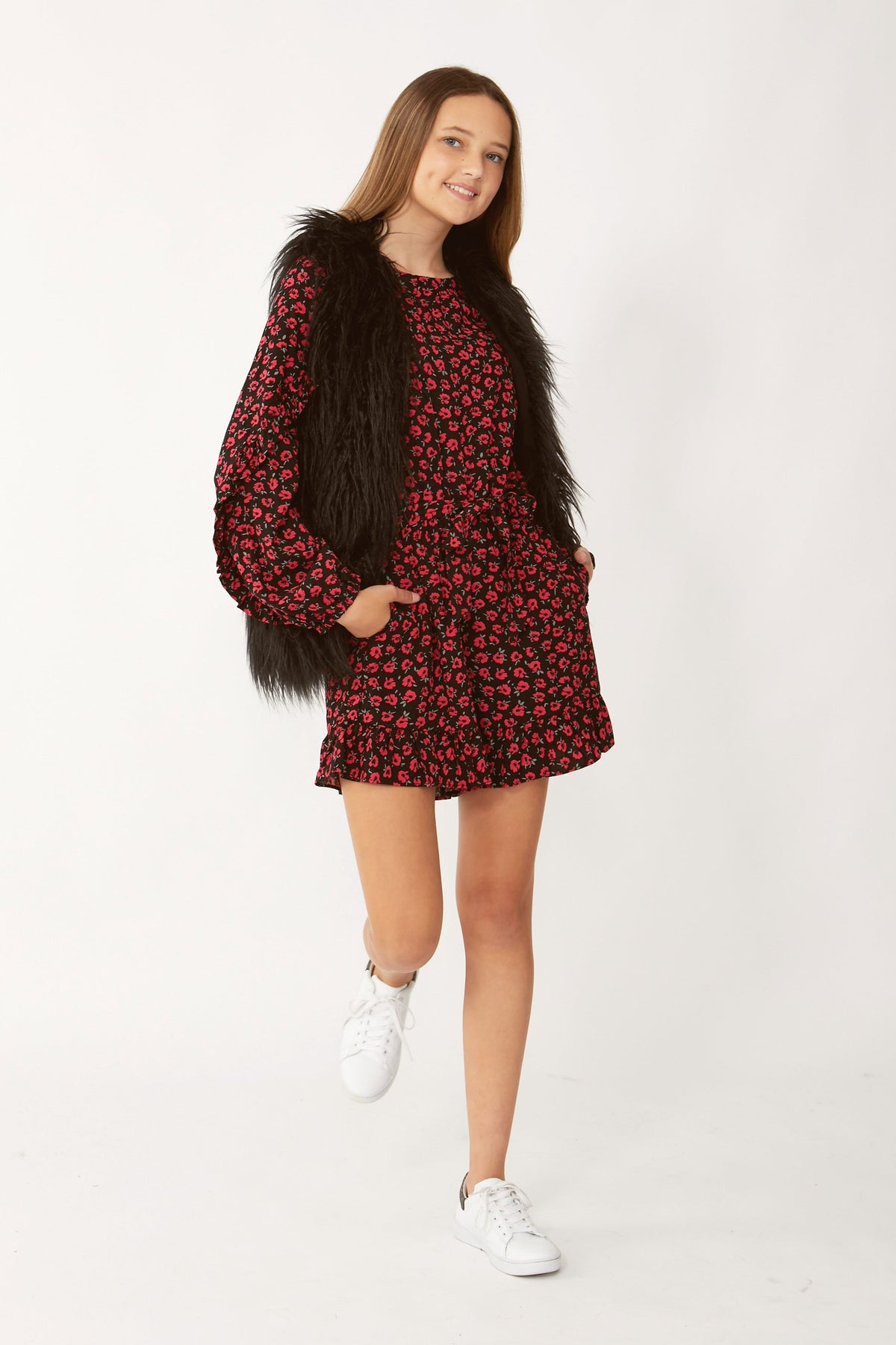 [TEST] Kids Connie Ruffle Playsuit