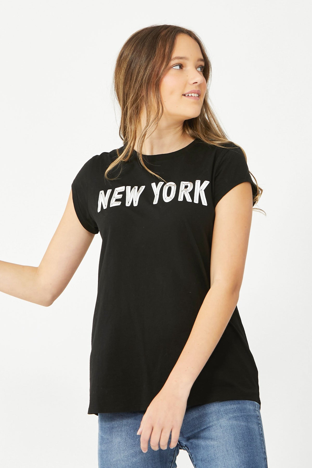 [TEST] Kids New York Shadow Tee