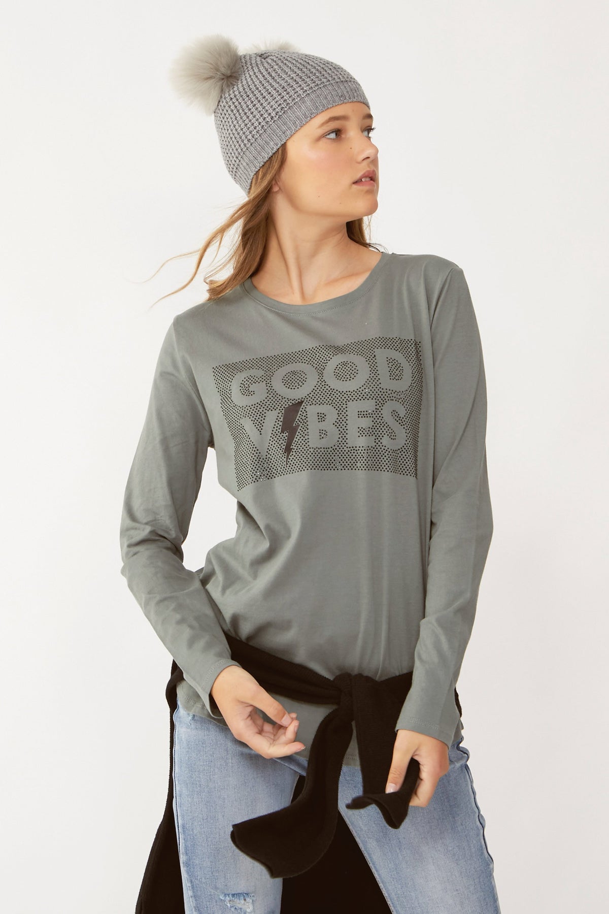 [TEST] Kids Good Vibes Crystal Tee