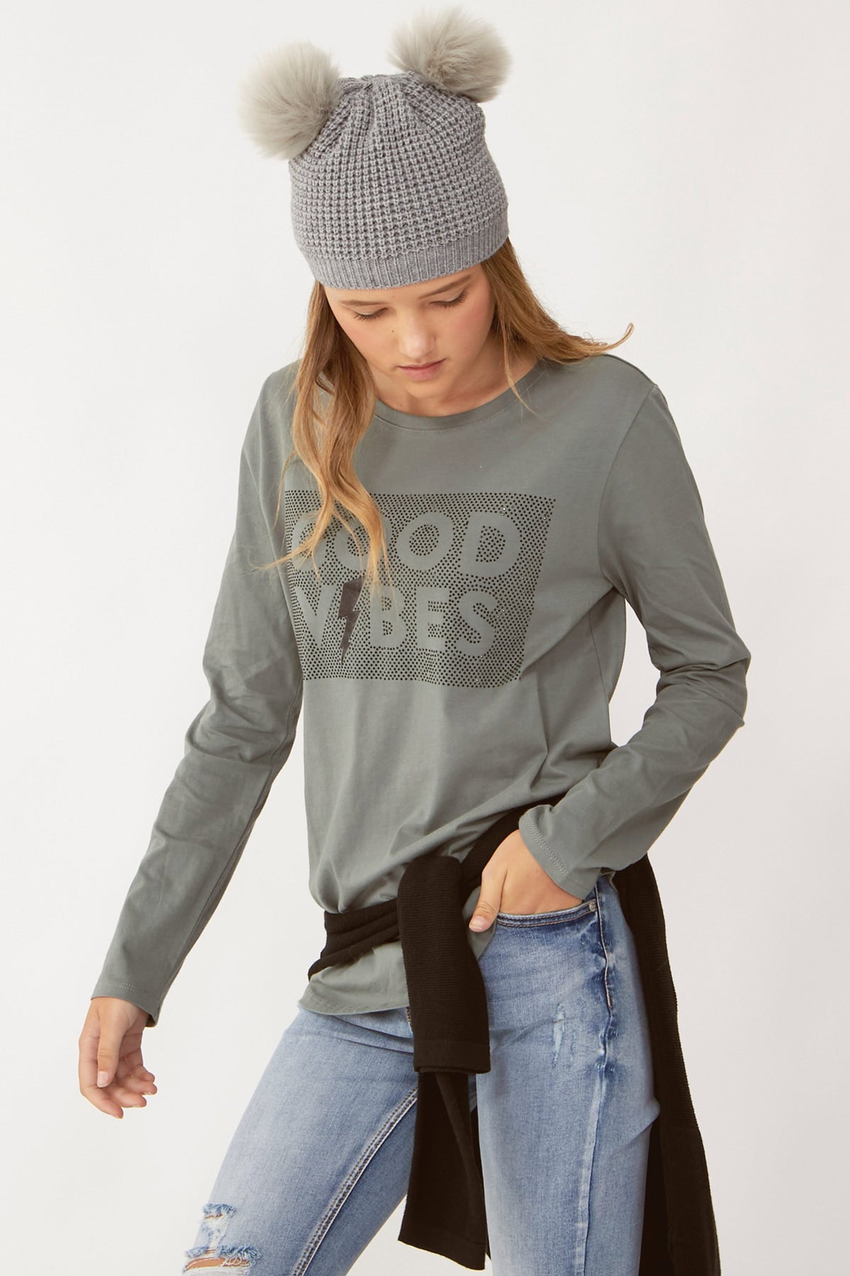 [TEST] Kids Good Vibes Crystal Tee