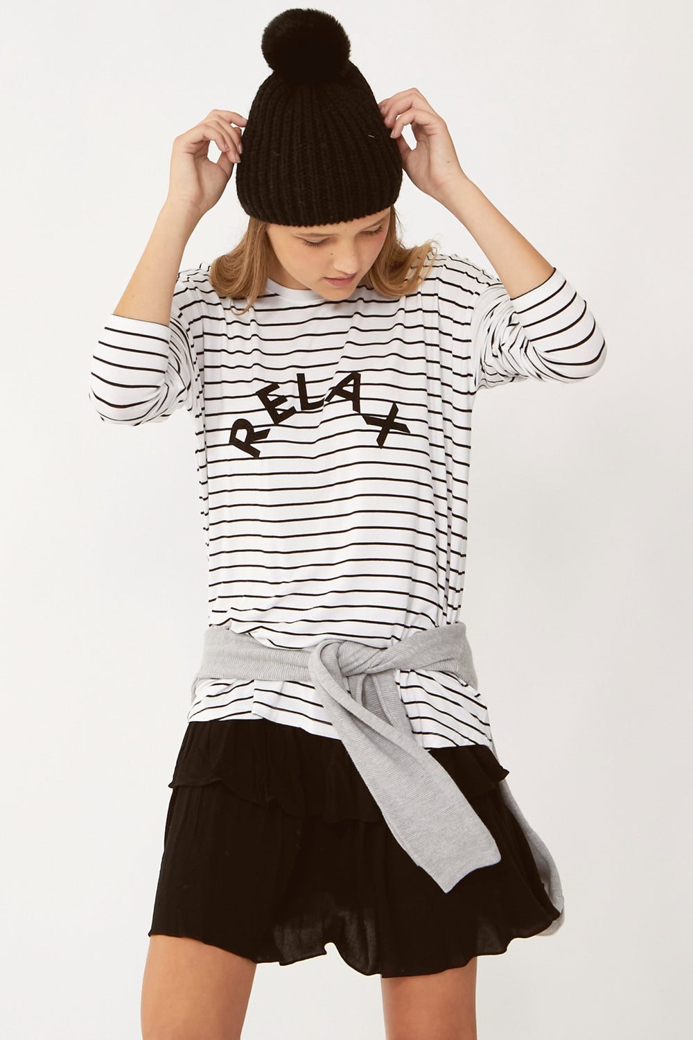 [TEST] Kids Relax Flocking Tee