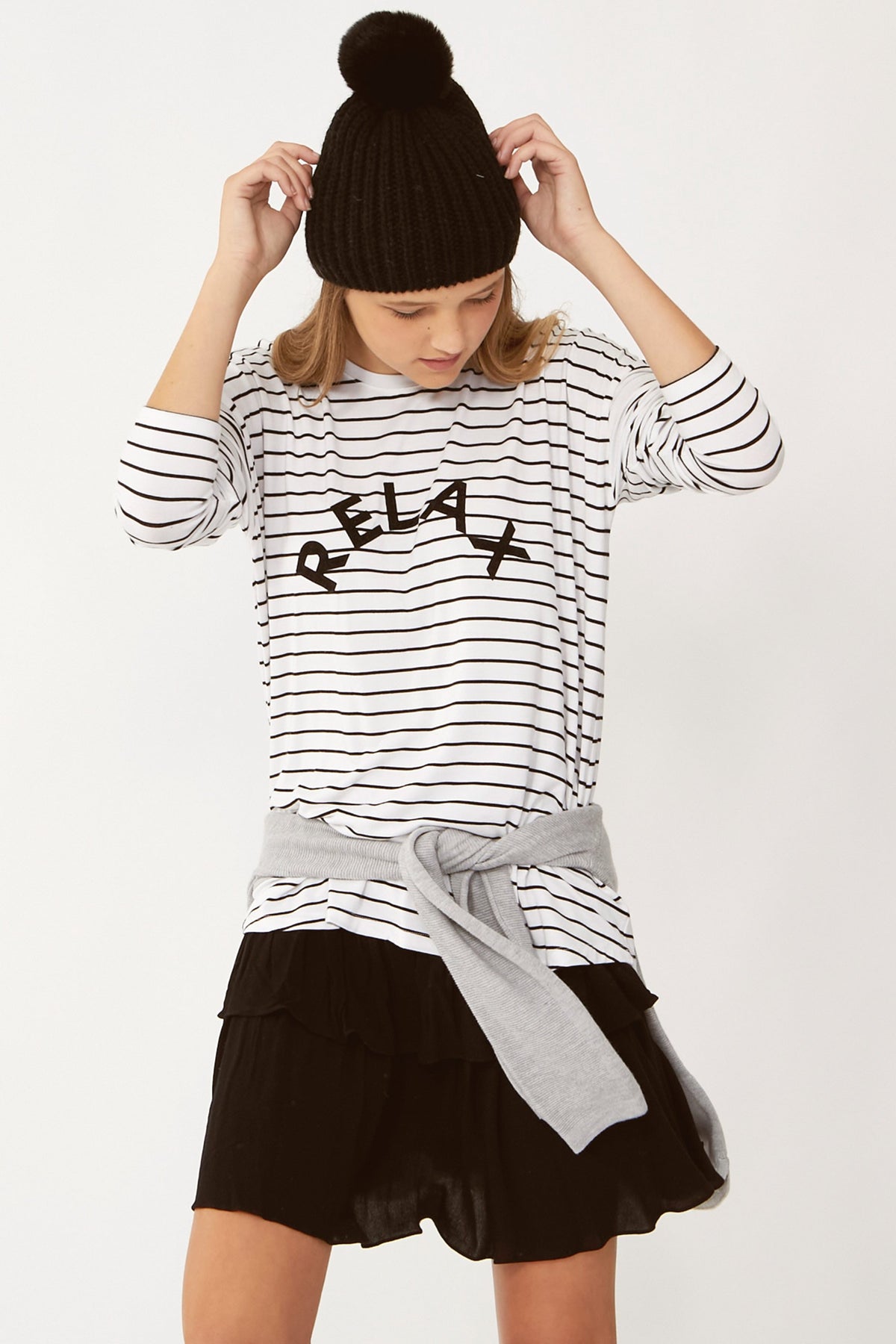 [TEST] Kids Relax Flocking Tee