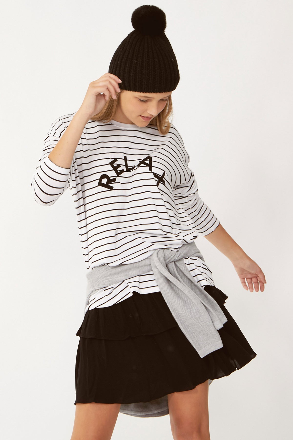 [TEST] Kids Relax Flocking Tee
