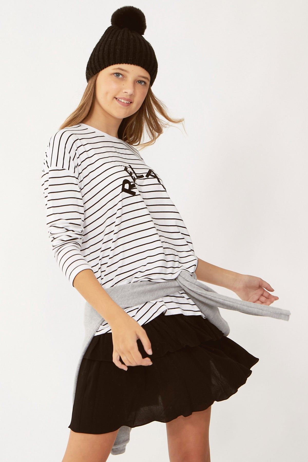 [TEST] Kids Relax Flocking Tee