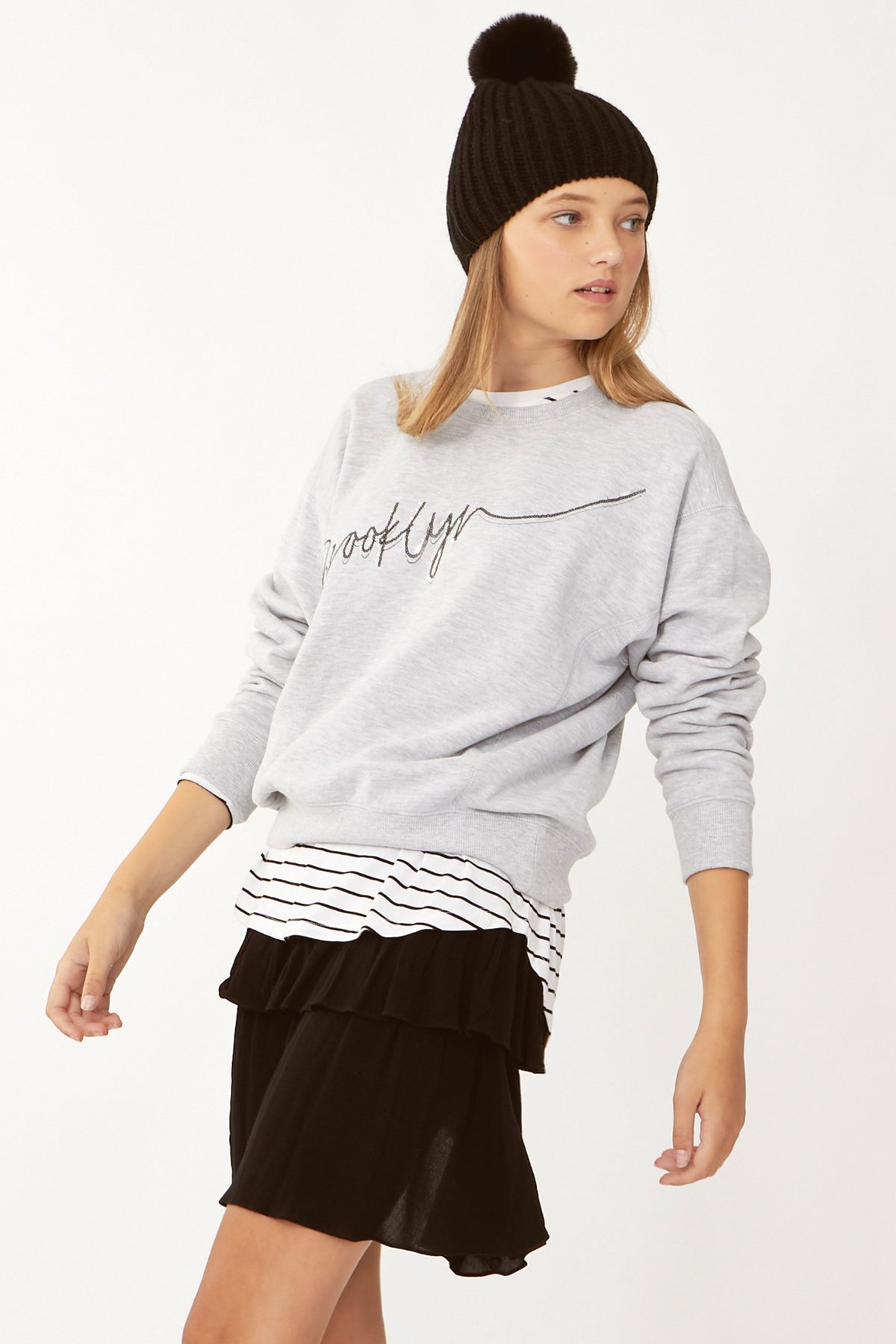 [TEST] Kids Lila Cropped Crew