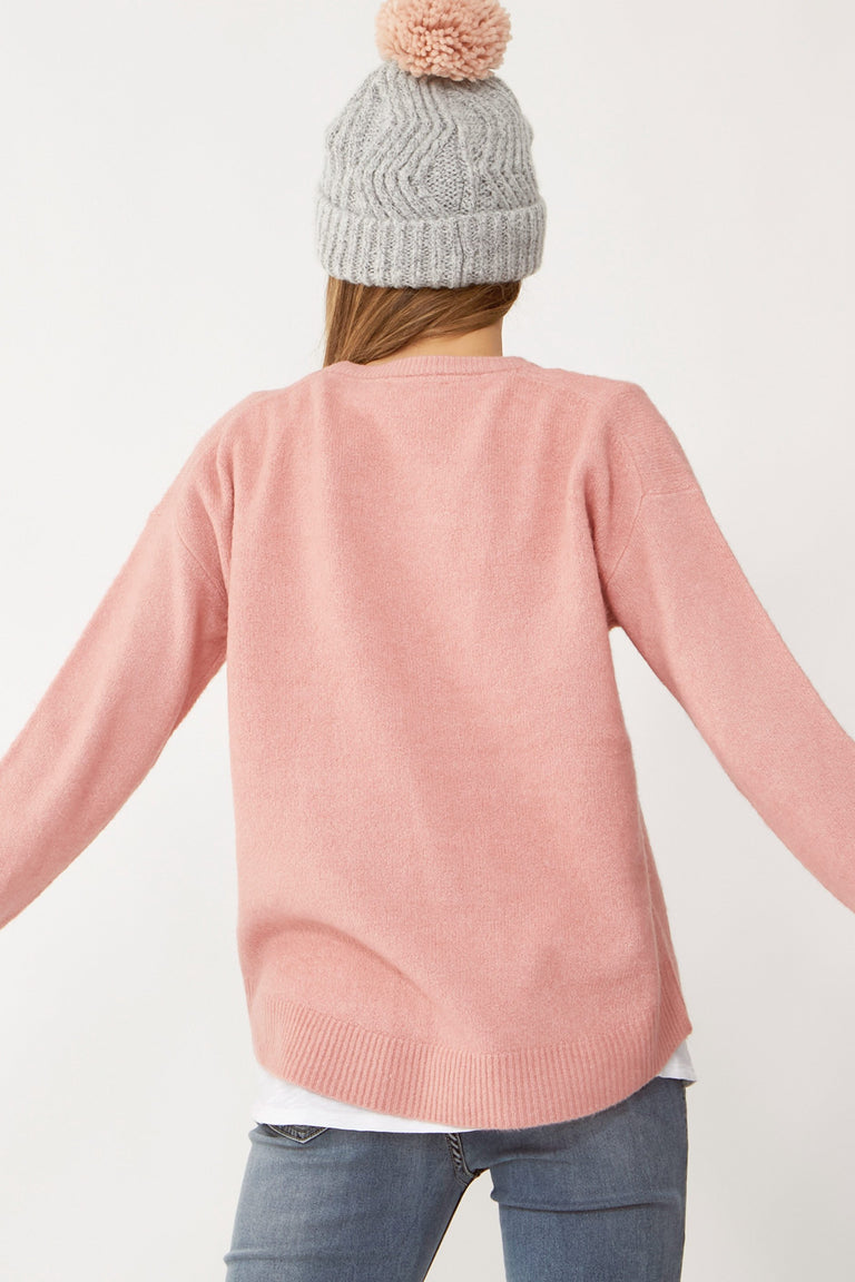[TEST] Kids Text Knit Jumper