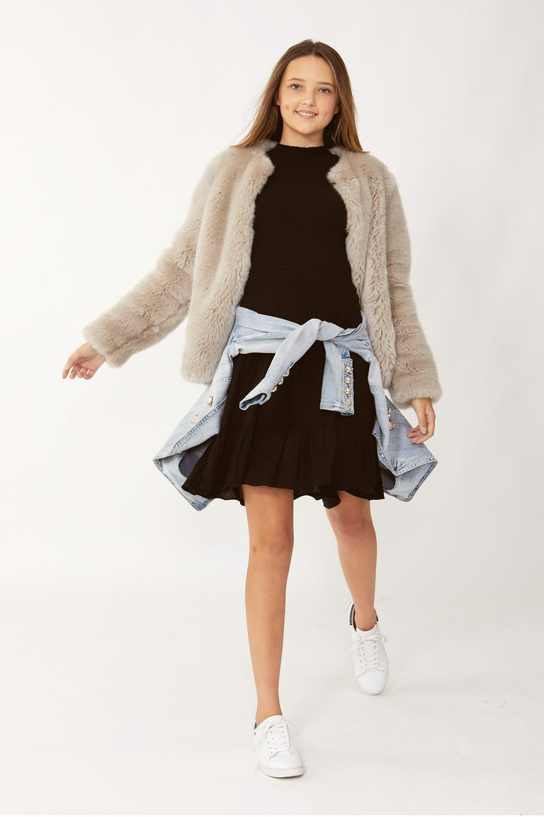 [TEST] Kids Tori Shirred Dress