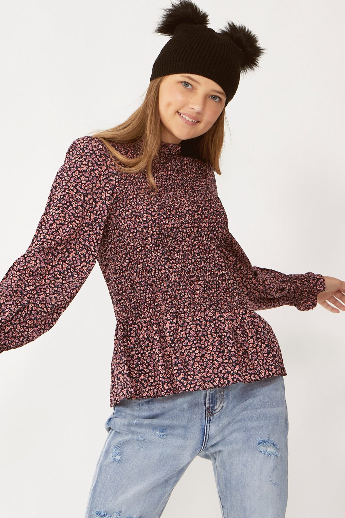 [TEST] Kids Ellie Shirred Top