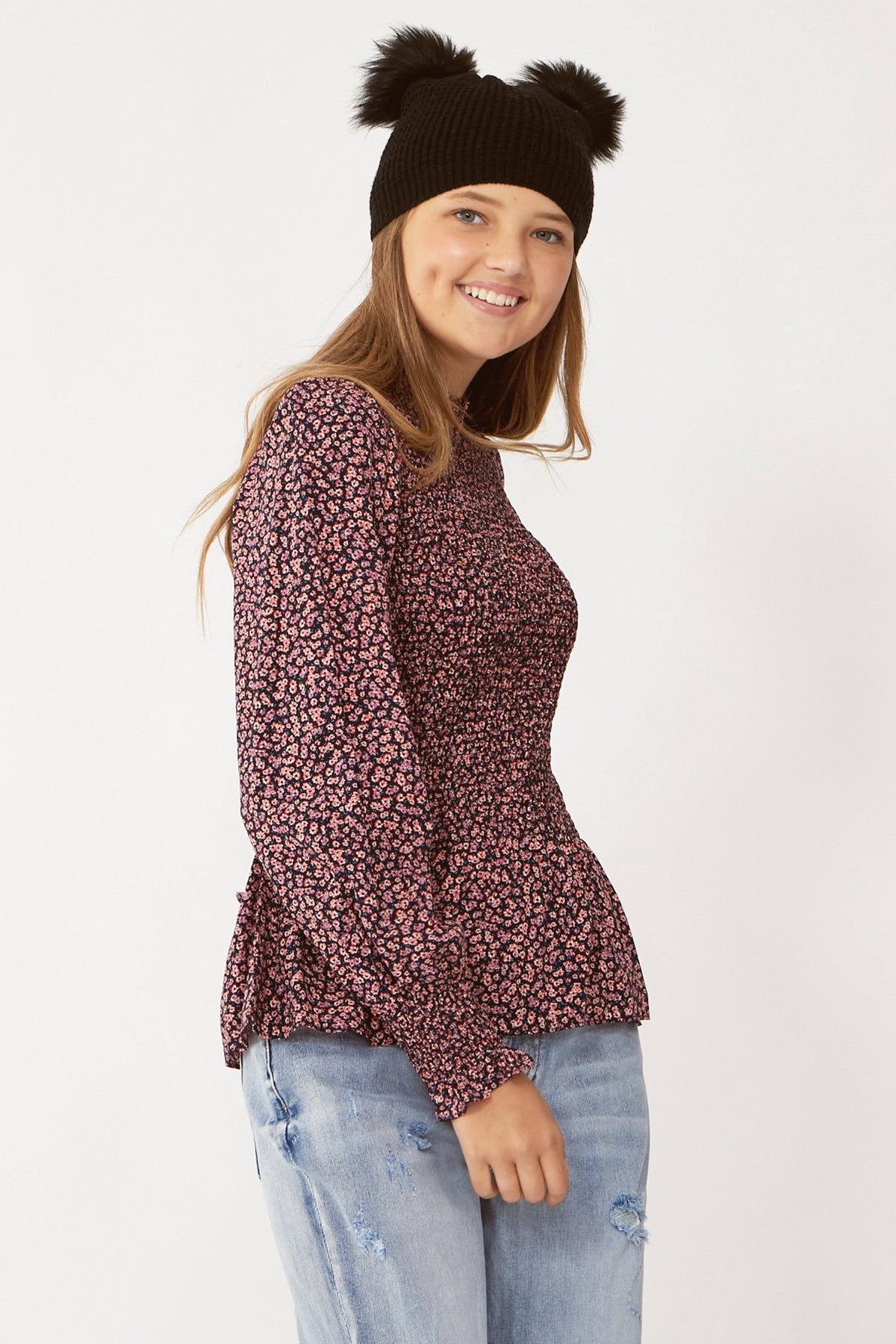 [TEST] Kids Ellie Shirred Top