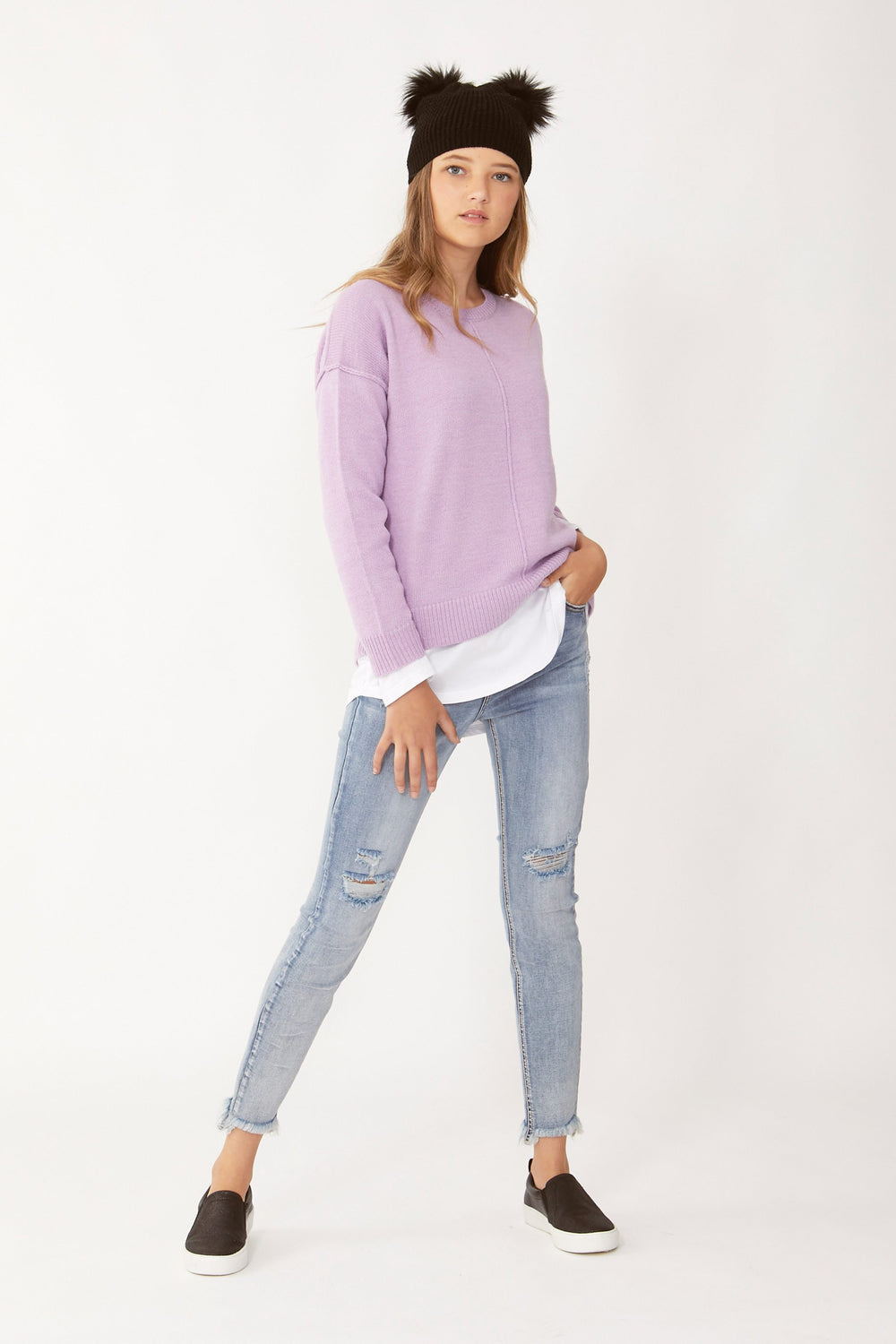 [TEST] Kids Carly Pullover Knit