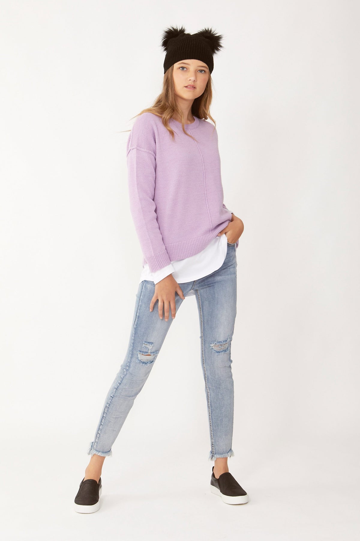 [TEST] Kids Carly Pullover Knit